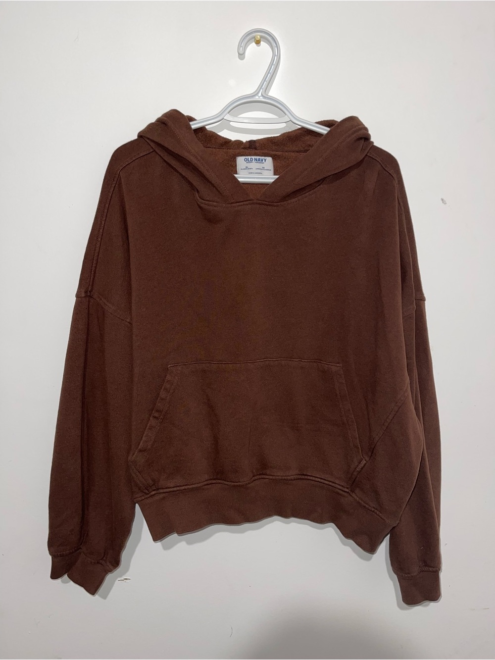 Old Navy Brown Crewneck Hoodie Sweater